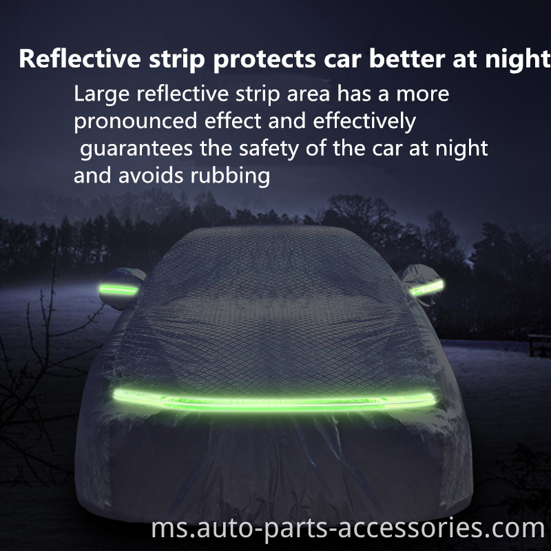 Reka bentuk popular kadar murah anti uv sinaran sunproof peva fabrics penyamaran kereta penutup SUV